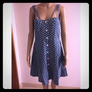 NWT Fit and Flare Polka Dot Dress