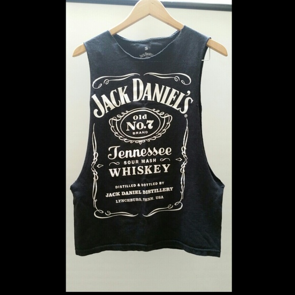 Jack Daniel's cut sleeveless muscle shirt