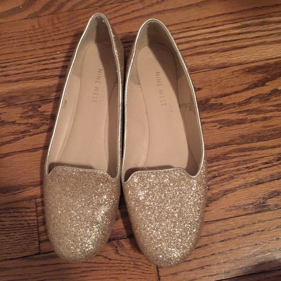 Glittery Flats
