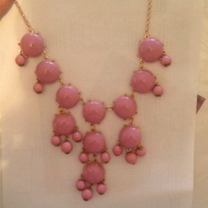 Light pink bubble necklace
