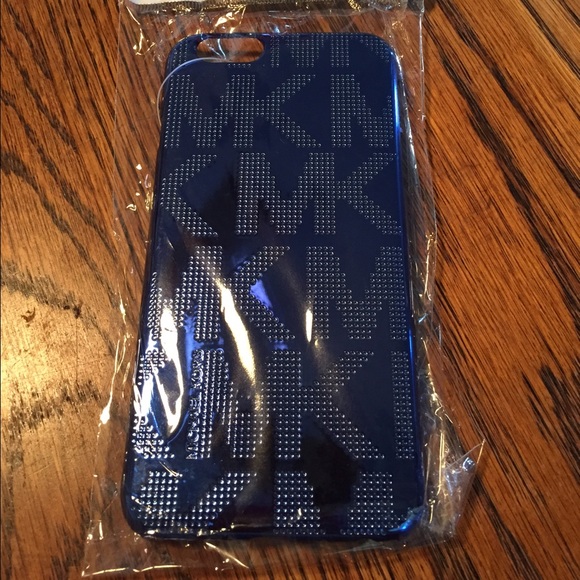 Blue Michael Kors iPhone 6 case