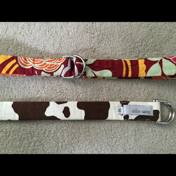 2 women's belts (sold separately)