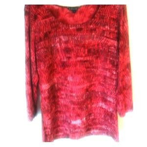 Beautiful, red and black shirt!