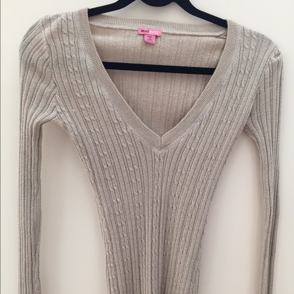 Gold Glitter Sweater