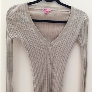Gold Glitter Sweater