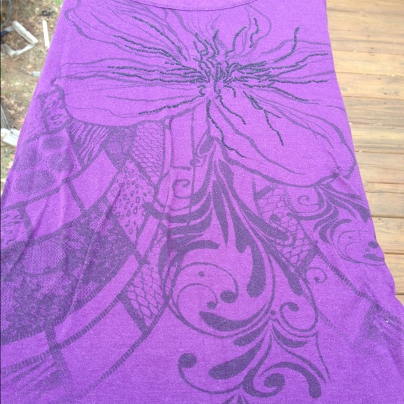 Purple shirt
