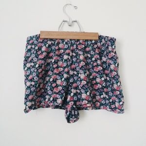 Floral Print Shorts