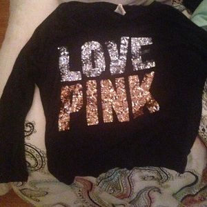 Pink Victoria's Secret shirt