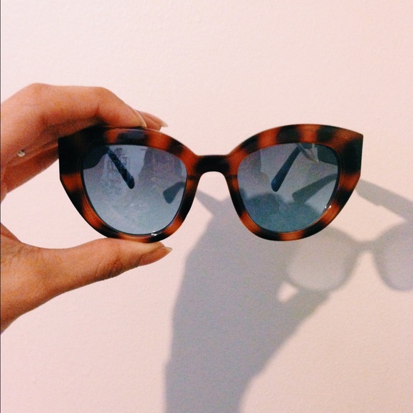 Cole Haan tortoise cateye sunglasses