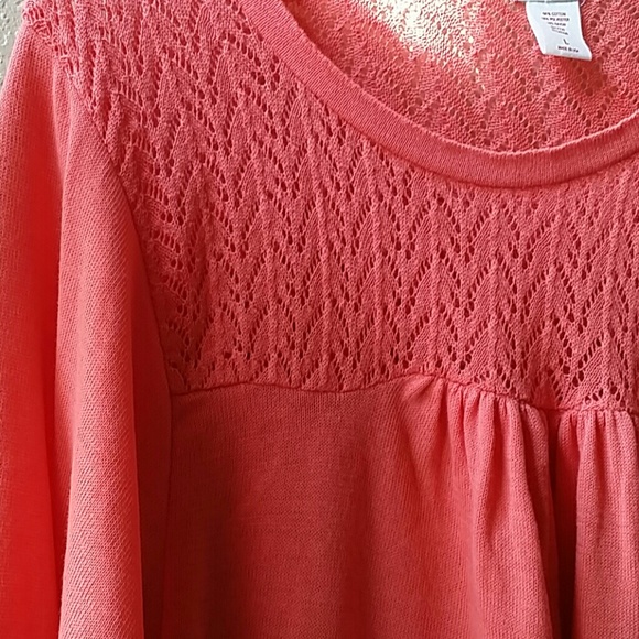 Coral sweater...NWT - Picture 3 of 3