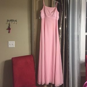 Prom brides maid dress light pink