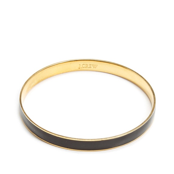 J. Crew Accessories - J. Crew gold and black bangle