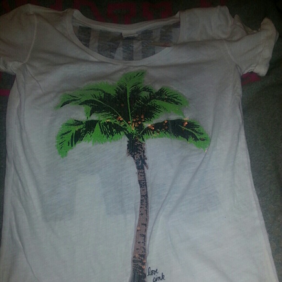 Victoria's Secret PINK bling tee NWT