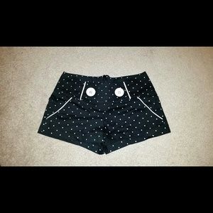 Polka dot shorts