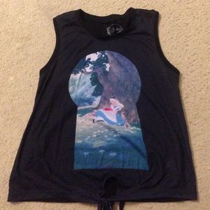 alice in wonderland tank top