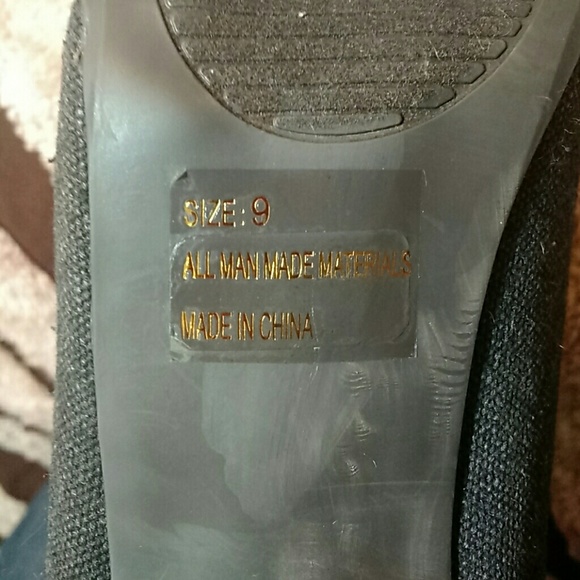 Gray Platform Booties - Picture 3 of 4