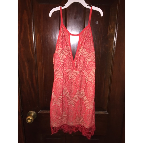 Red Lace Dress