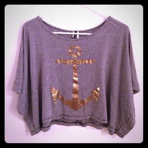 Anchor Crop Top