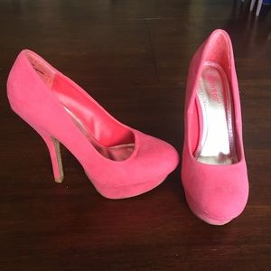 Bamboo Platform Pumps