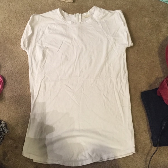 White t shirt silence + noise dress! Size medium