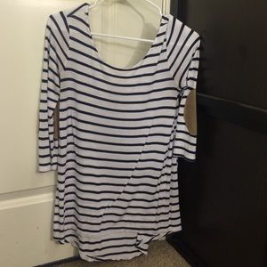 Stripped 3/4 top