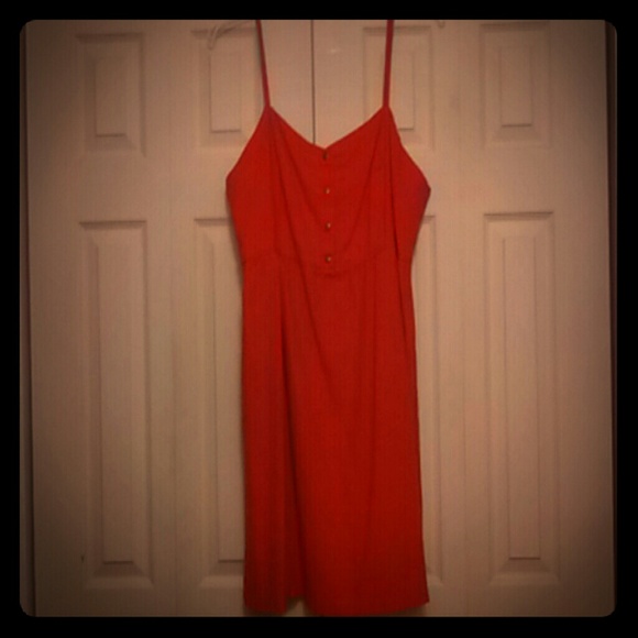 Cute red sun dress