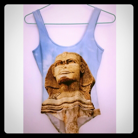 Bambam Bodysuit in Sphinx Print