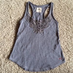 Grey Sequin Tank