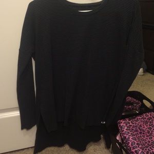Stripped black long sleeve