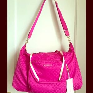Kate Spade Travel Duffle Tote Baby Bag Bon Voyage