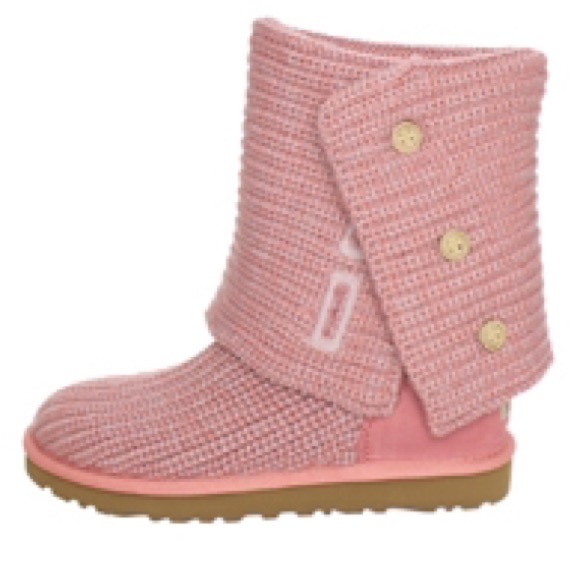 pink ugg knit boots pink ugg knit boots