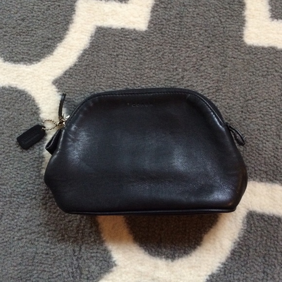 Black coach pouch