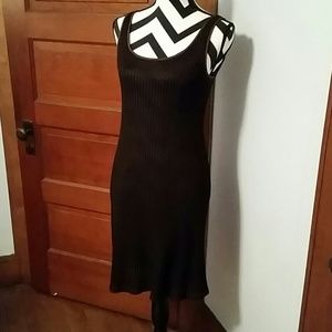 Vintage Chocolate Brown Emanuel Ungaro Dress