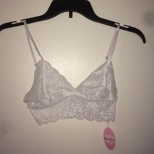 NEW White Lace Bralette