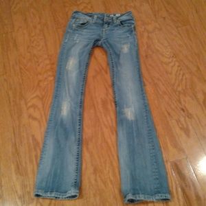 Miss me jeans with angel wings