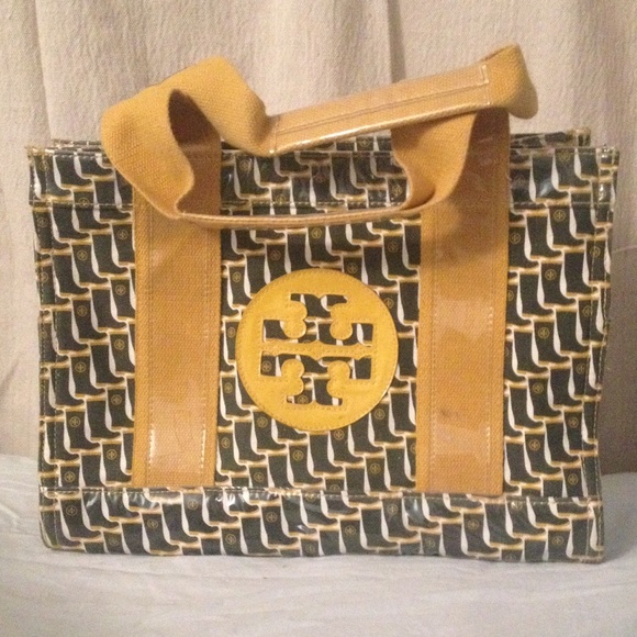 Tory Burch Printed Canvas Tote - small