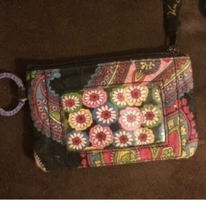 Vera Bradley keychain wallet