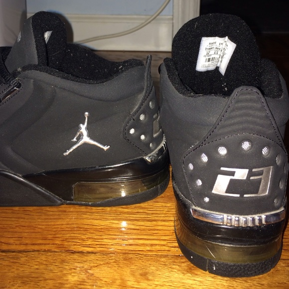 Women's black Jordan's