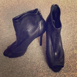 BCBGirls Mesh leather heels
