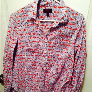 J Crew Printed Shirt!