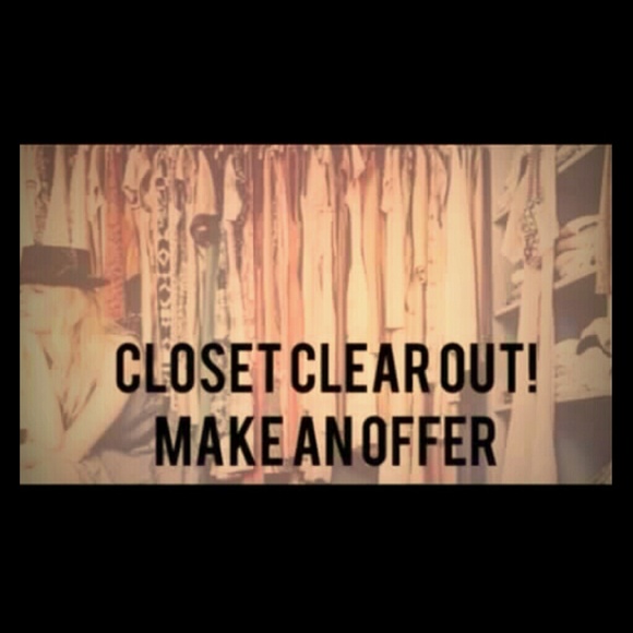 Everything must go ..