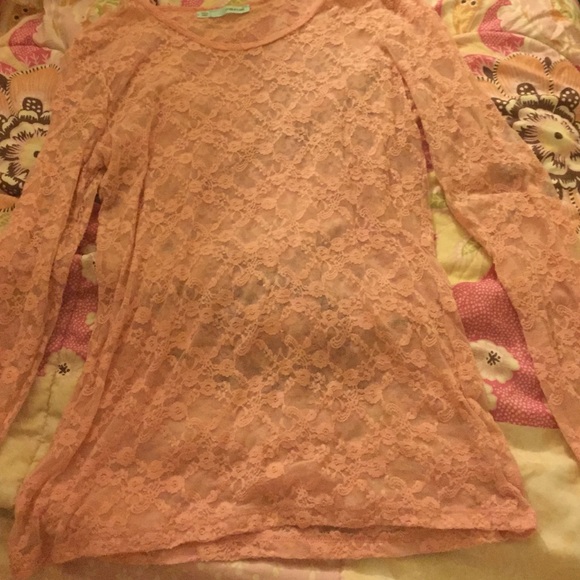 Floral lace long sleeve