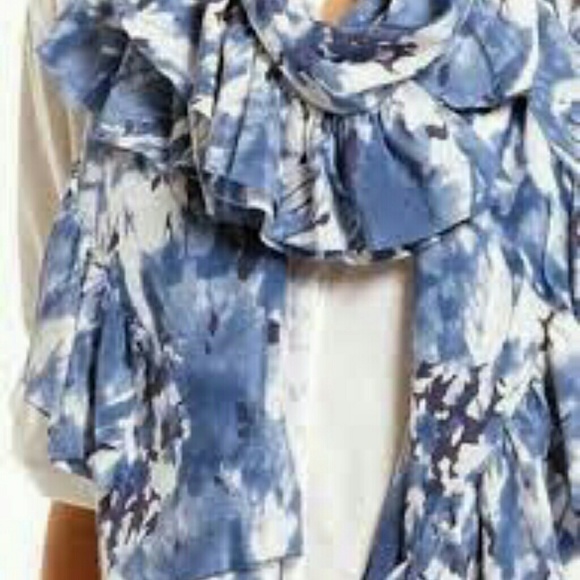 Donna Karen NY silk scarf - Picture 2 of 2