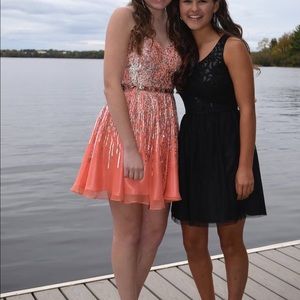 Pink Sherri Hill prom dress