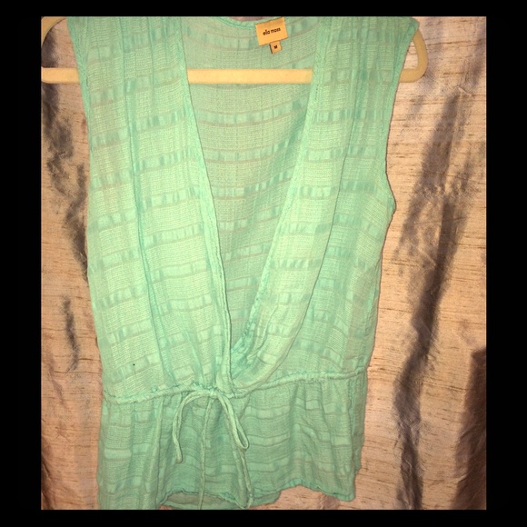 Ella Moss Teal Top