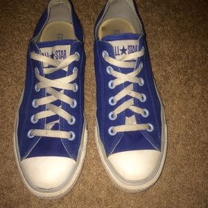 Royal Blue Converes.