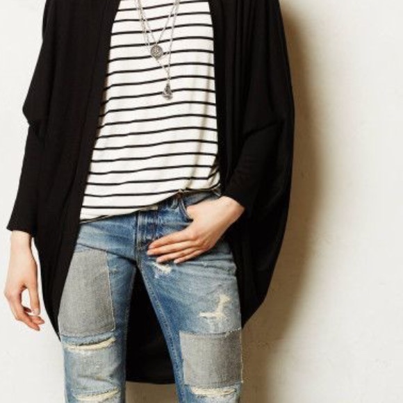 ❌BUNDLED❌ Anthropologie Ribbed Cocoon Cardigan - Picture 3 of 4