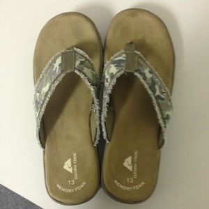 ozark trail memory foam sandals