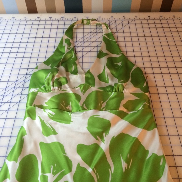 Silk Halter Dress
