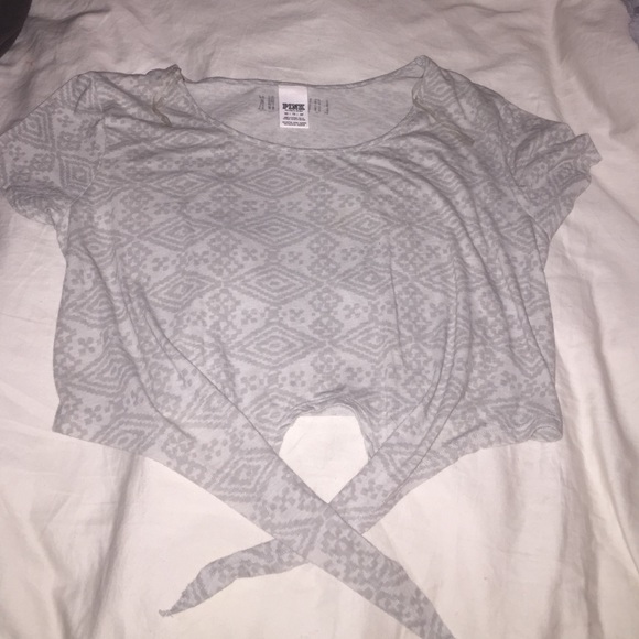 Victoria's Secret tie shirt